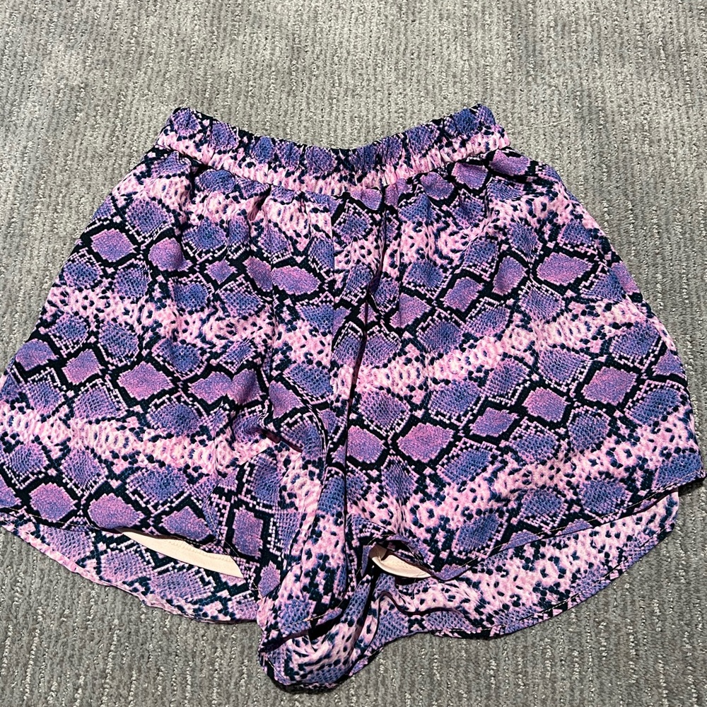 Purple shorts